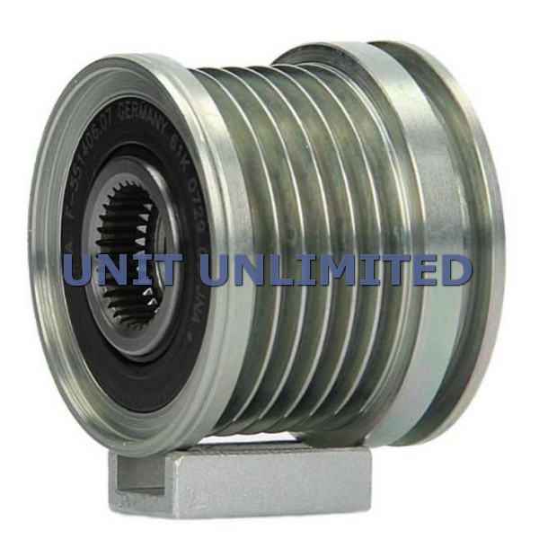 DYNAMO VRIJLOOP POELIE VW INA 6 RIBS - Afbeelding 4